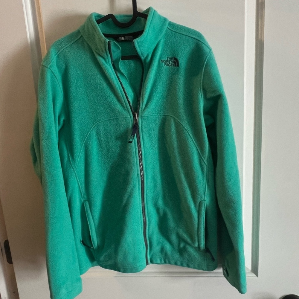 The North Face Teal Fleece Pullover